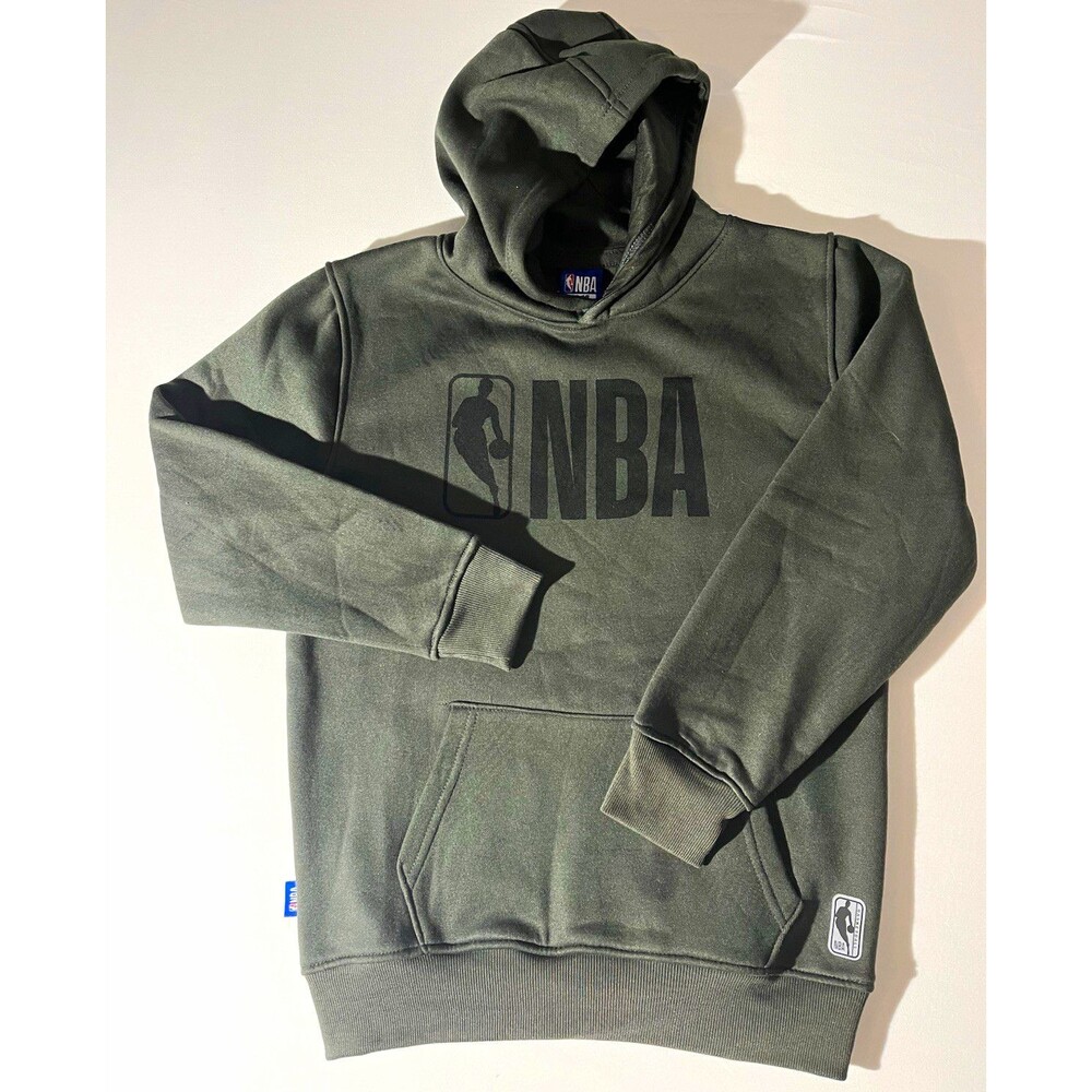 NBA Gray Pullover Hoodie Sweatshirt Youth Size 14-16 Basketball